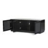 Mmt D1500 Large Black Gloss Tv Cabinet Open