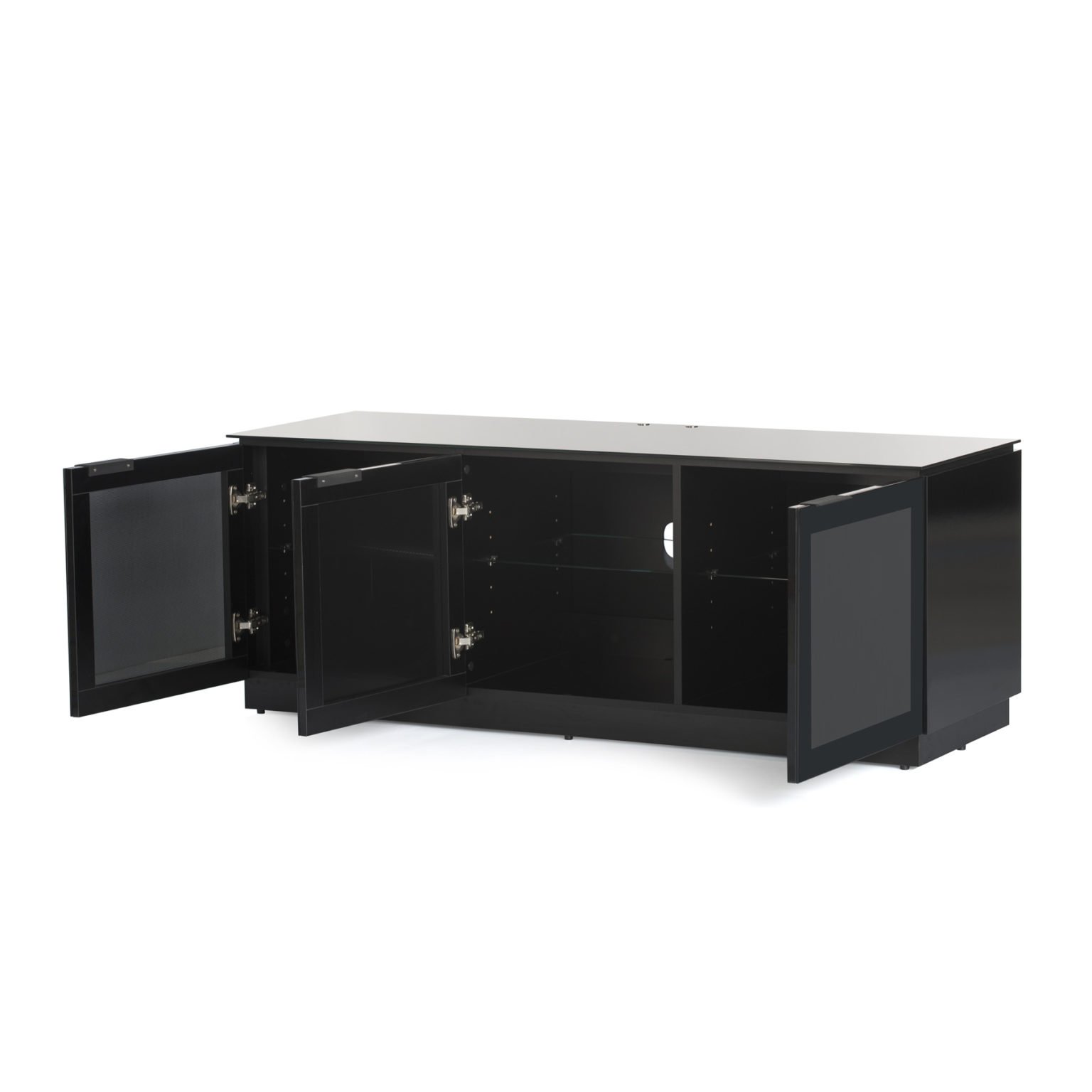 Black Gloss TV stand up to 65 inch Flat TV MMTD1500