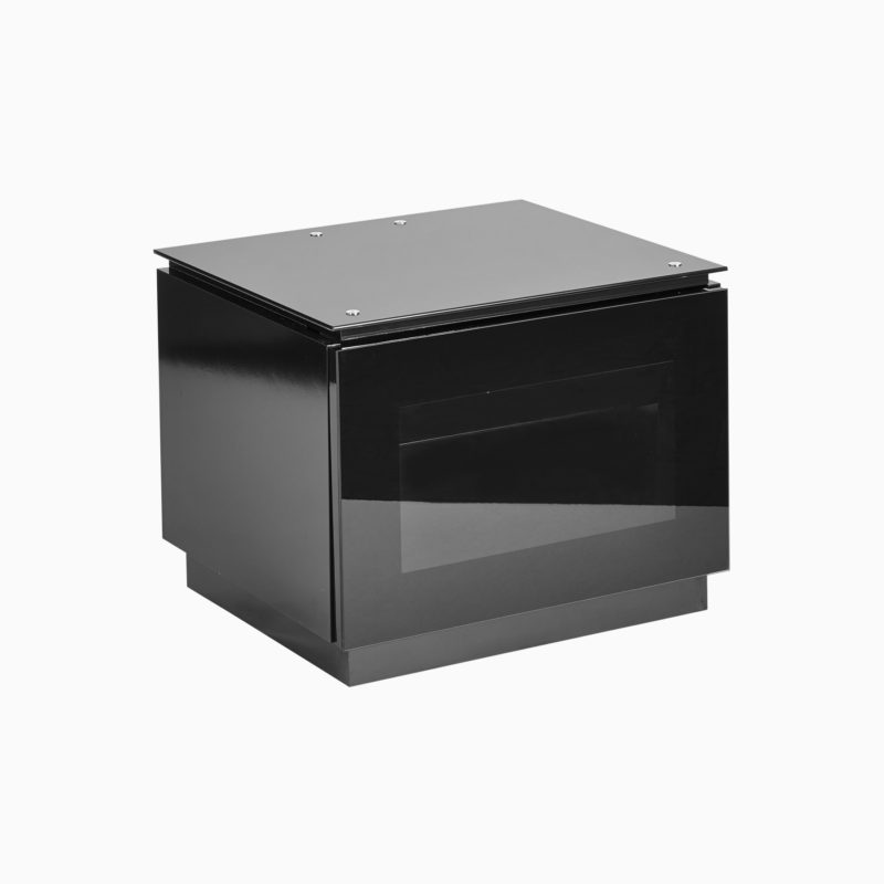 Diamond MMT 550B small black gloss tv cabinet