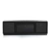 Mmt D1800 Extra Large Black Gloss Tv Cabinet Front