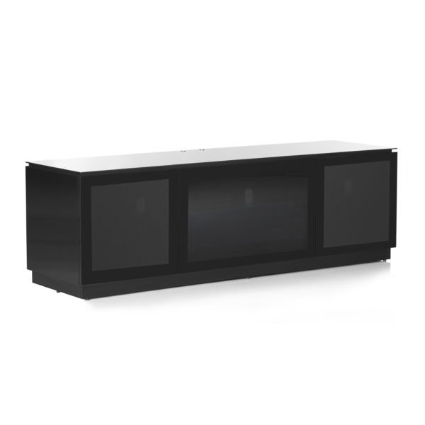 Mmt D1800 Extra Large Black Gloss Tv Cabinet Main