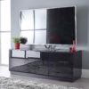 Mmt C1500 Large Black Gloss Tv Cabinet Life 02