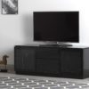 Mmt C1500 Large Black Gloss Tv Cabinet Life