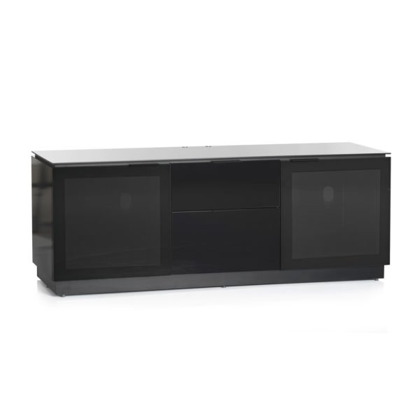 Mmt C1500 Large Black Gloss Tv Cabinet Main