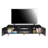 sd ht01 black gloss tv cabinet for up to 60 inch screens