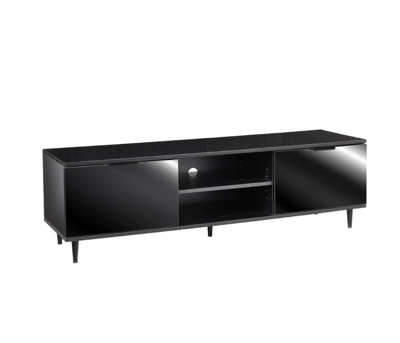 sd ht01 black gloss tv cabinet for up to 60 inch screens