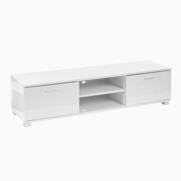 MMT SDHT01W white gloss tv cabinet main