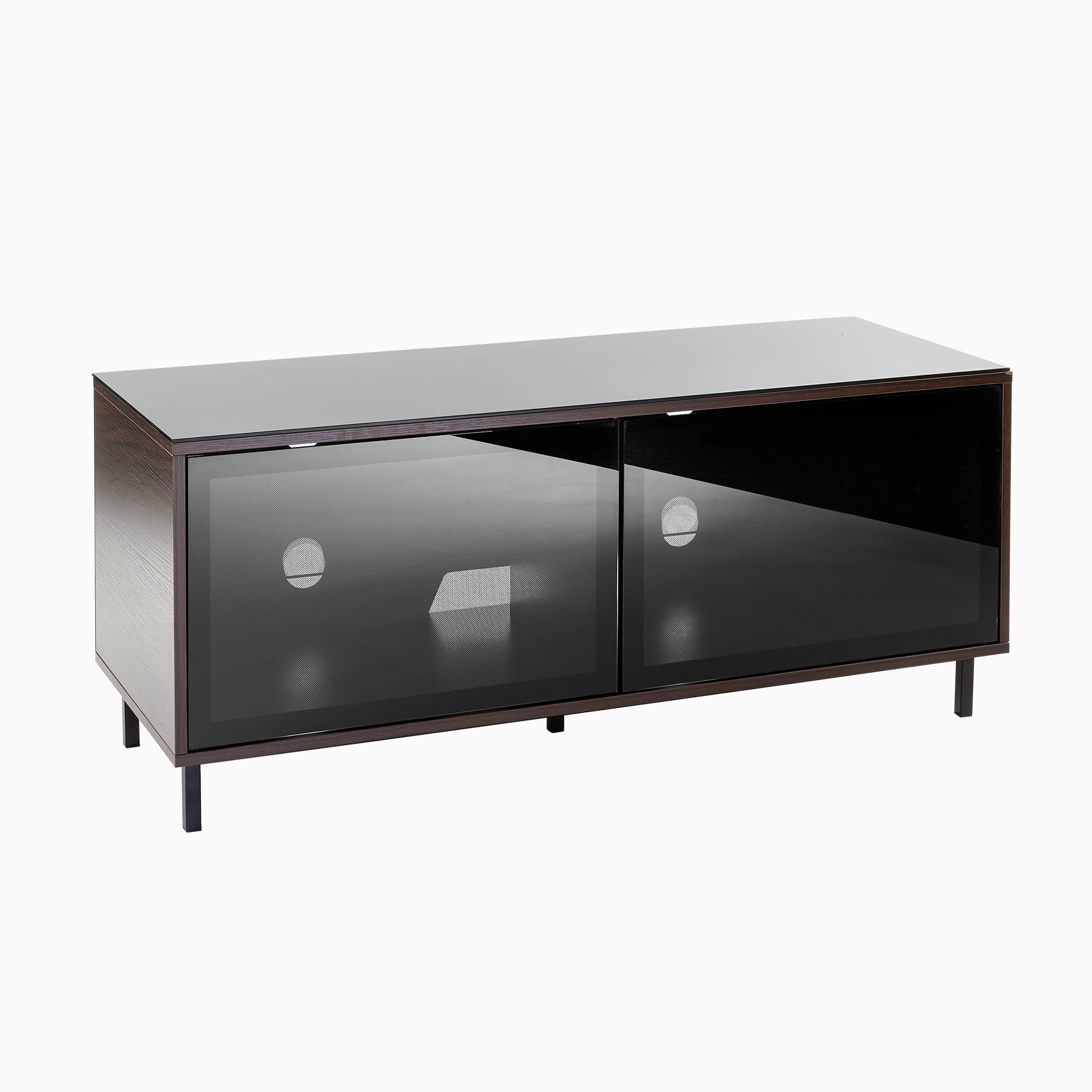 Inertia Stratos DDSETVC-1200WAL Walnut TV cabinet for up to 55" screens