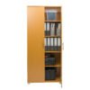 Sd Iv08 Beech 180cm Tall Storage Cabinet Front