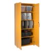 Sd Iv08 Beech 180cm Tall Storage Cabinet Open