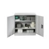 fc a9w grey 2 door steel storage cabinet 900mm