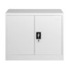 Fc A9 730 Grey Compact Metal Office Cabinet Front