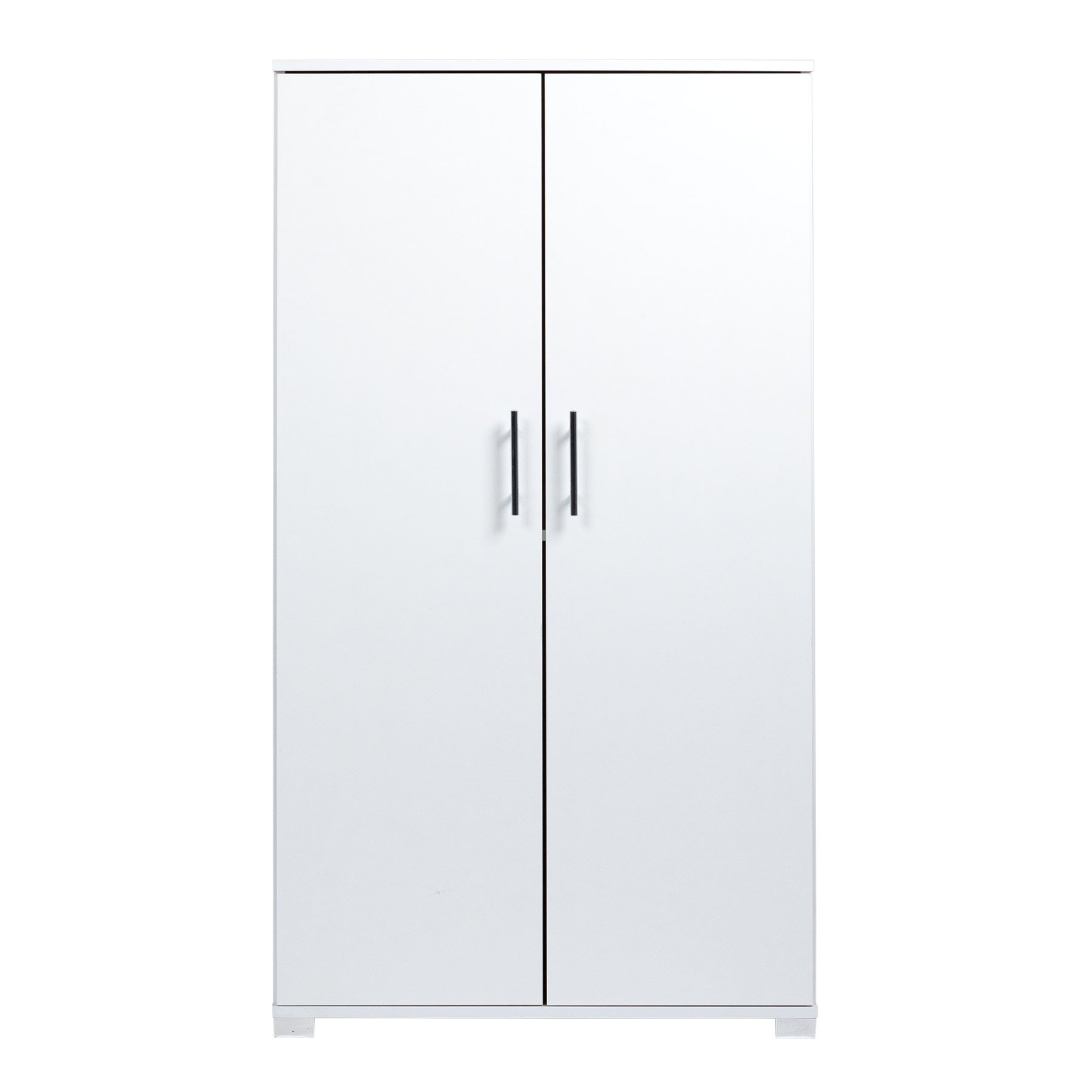 Sd Iv02 White 2 Door Storage Cabinet With Locking Doors 1400mm