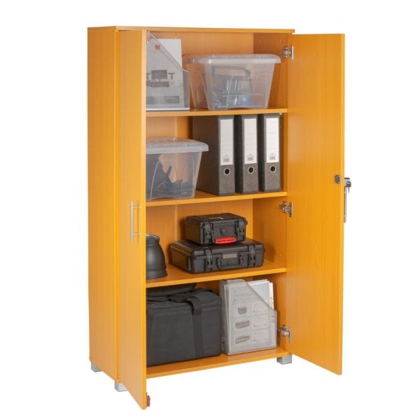 Sd Iv01 Beech Storage Cabinet Open Full