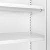 Fc A18 Tall White Metal Office Cabinet Shelf