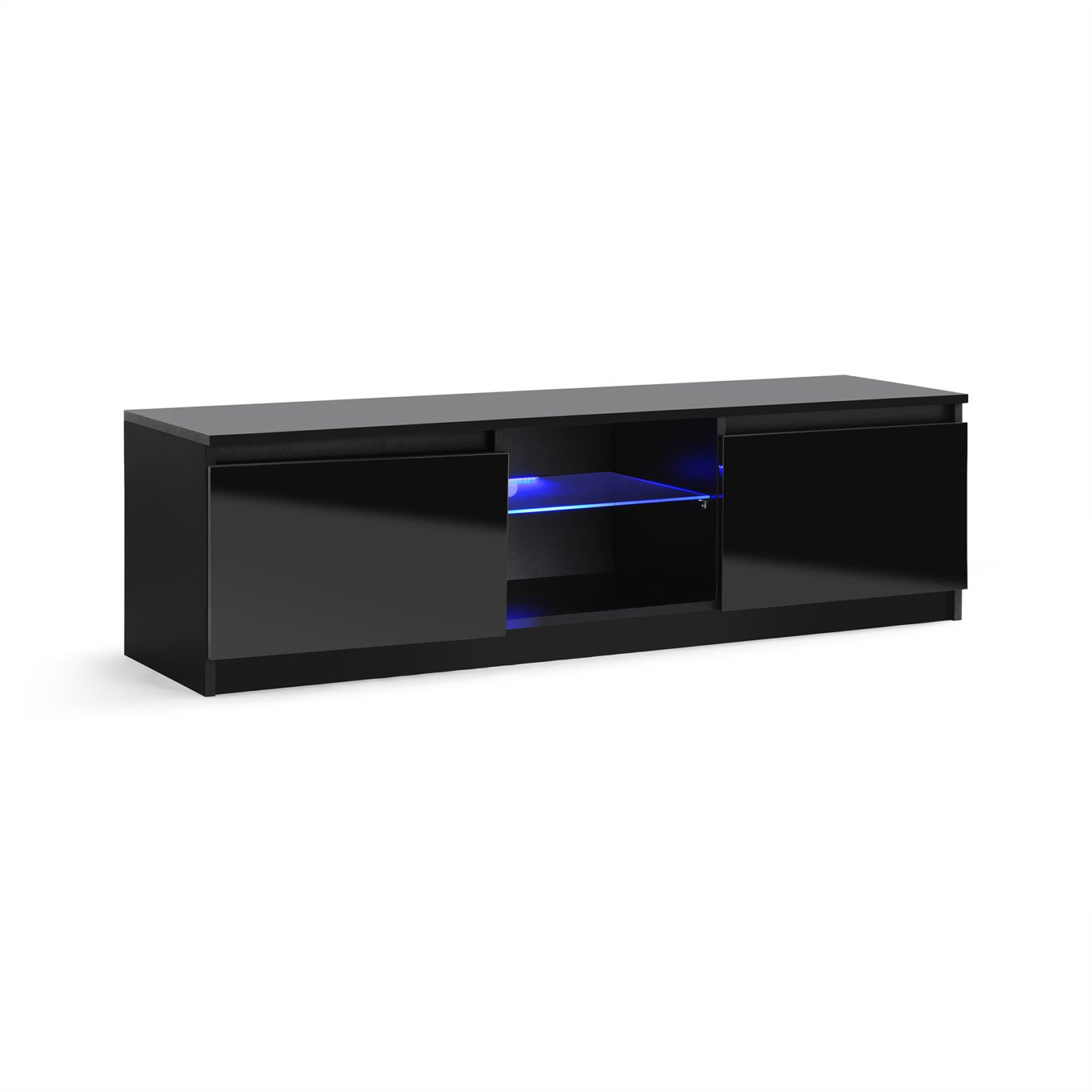 Small Black Gloss TV Unit up to 32" Flat Screen TV MMTD550