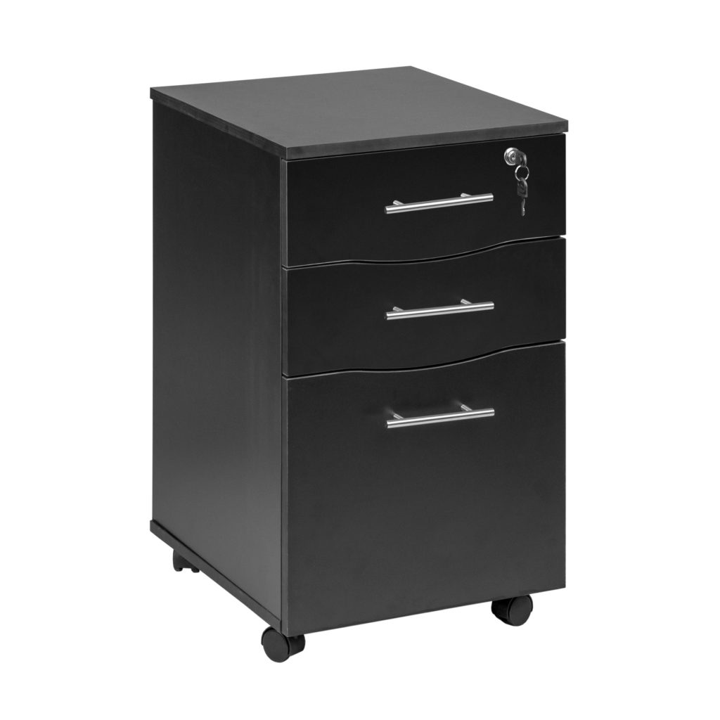 3 Drawer Under Desk Mobile Pedestal MMT Furniture Designs