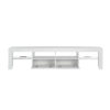tb 1705 white tv cabinet front open