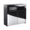 sib02 black sideboard display cabinet main