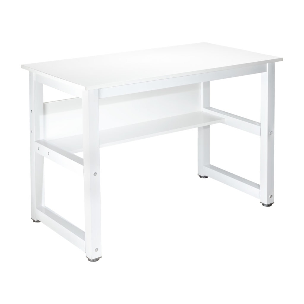 white desk 110cm wide