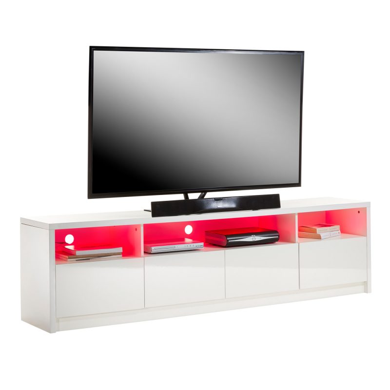 tv1089 white tv cabinet for up to 85″ screens