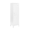 lc 02 white 1 door metal compact locker 1370mm