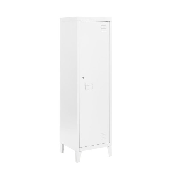lc 02 white 1 door metal compact locker 1370mm