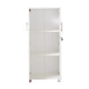 sd iv12 white 2 door storage cabinet with locking doors 1250mm