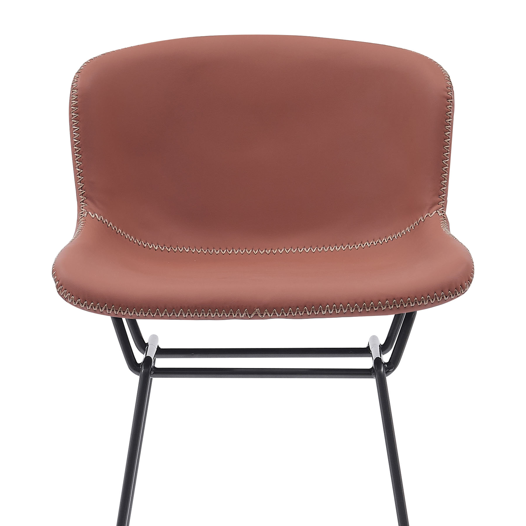 set of 2 tan retro swivel bar stools with footrest