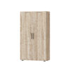 Sonoma Oak Storage Cabinet 120cm | 2 Door Lockable, 2 Shelves
