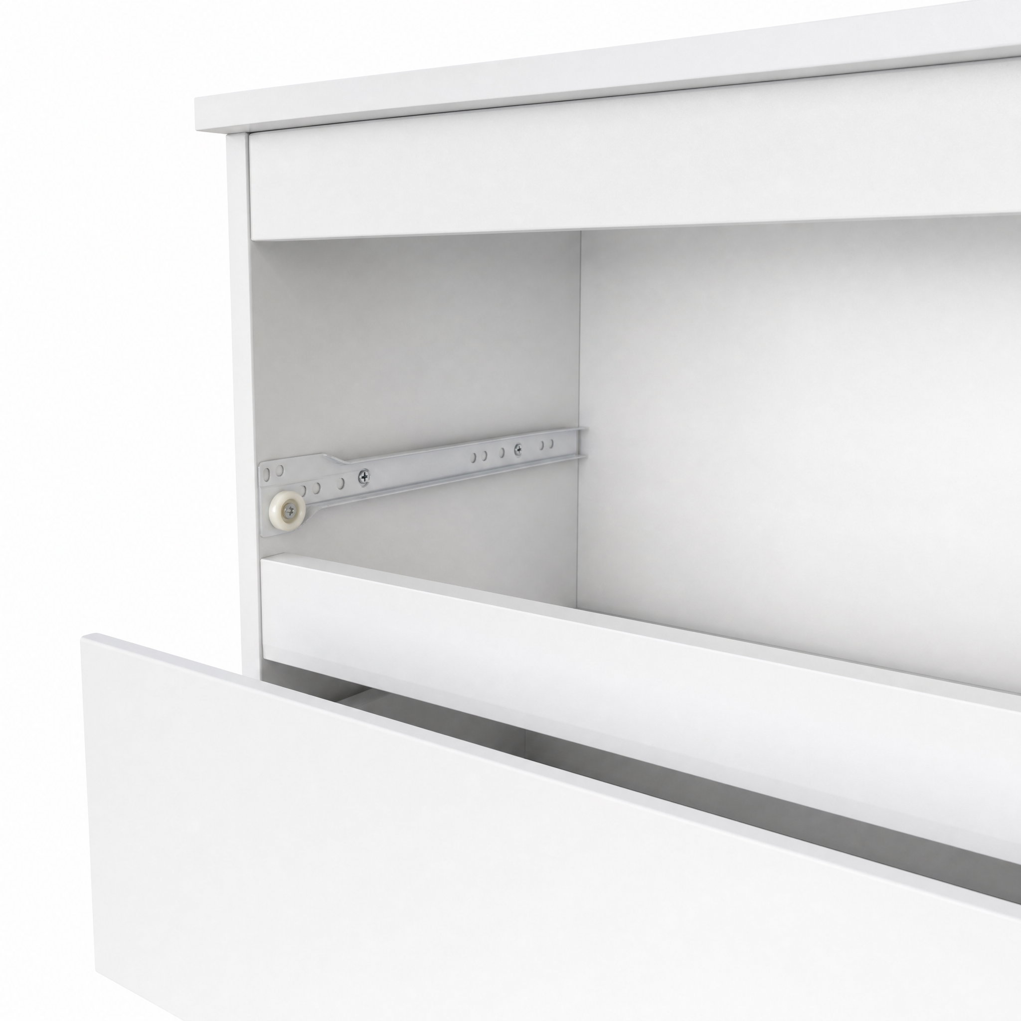 White 5 Drawer Chest of Drawers