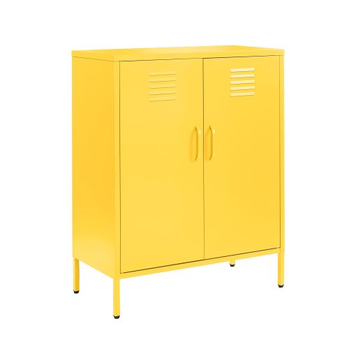 st 01 orange 2 door metal storage cabinet 1010mm (copy)
