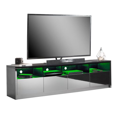 tv1089 large black tv cabinet for up to 85″ screens